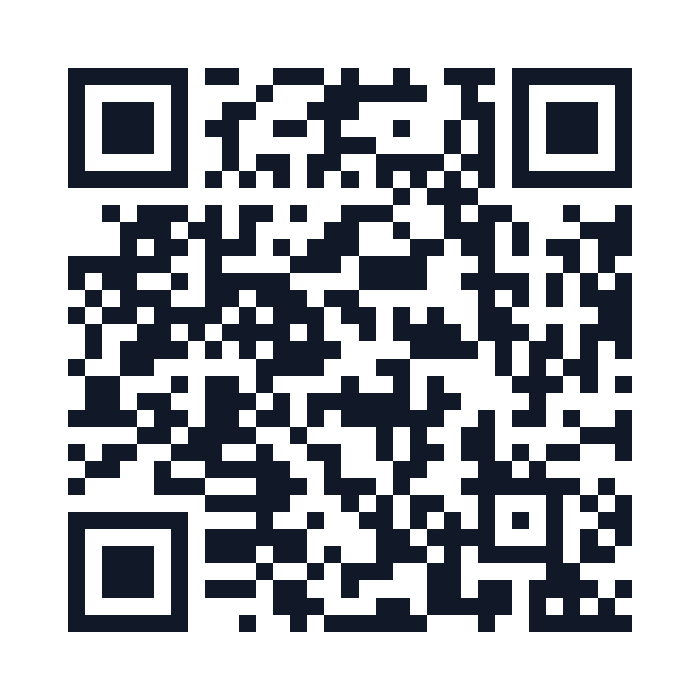 QR code linking to PopQR.com